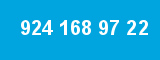 924 168 97 22 924 168 97 22